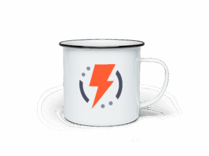 White Enamel Mug